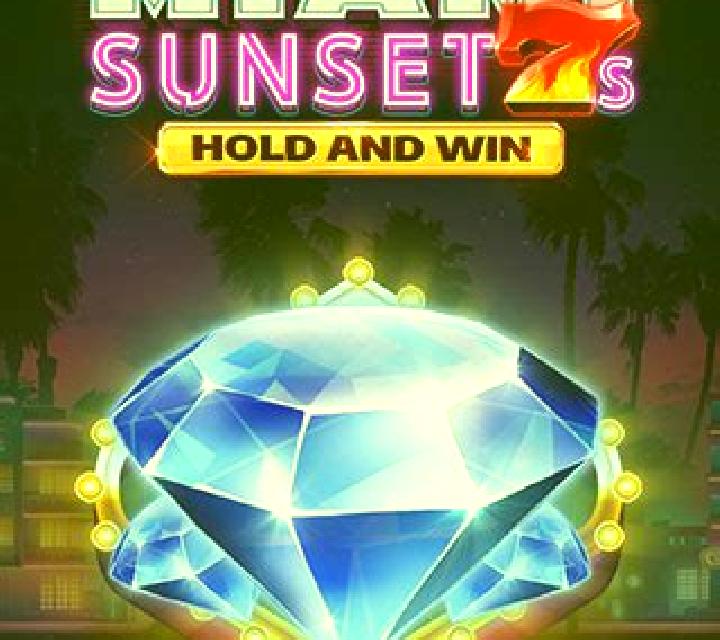 Miami Sunset 7s Hold and Win slot machine