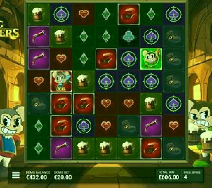 Miceketeers All for Cheese slot game