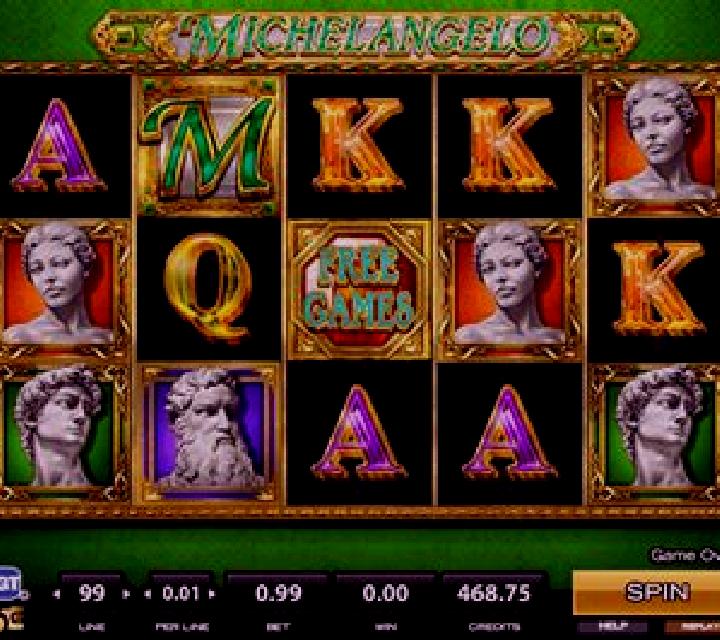 Michelangelo slot machine