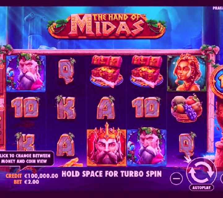 Midas Hand slot
