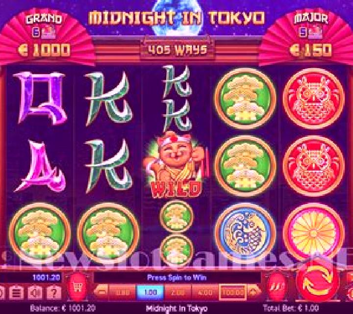 Midnight in Tokyo slot