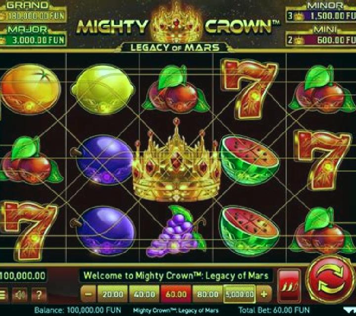 Mighty Crown: Legacy of Mars slot machine