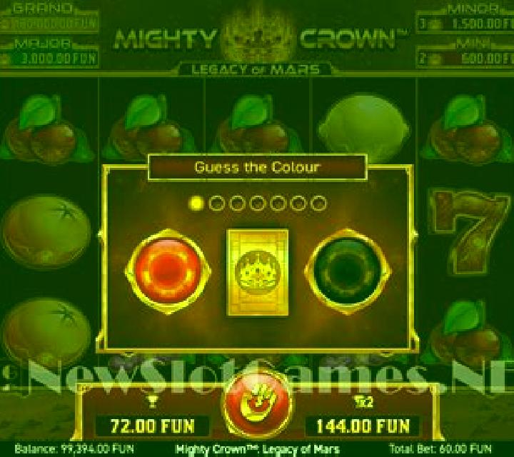 Mighty Crown: Legacy of Mars slot