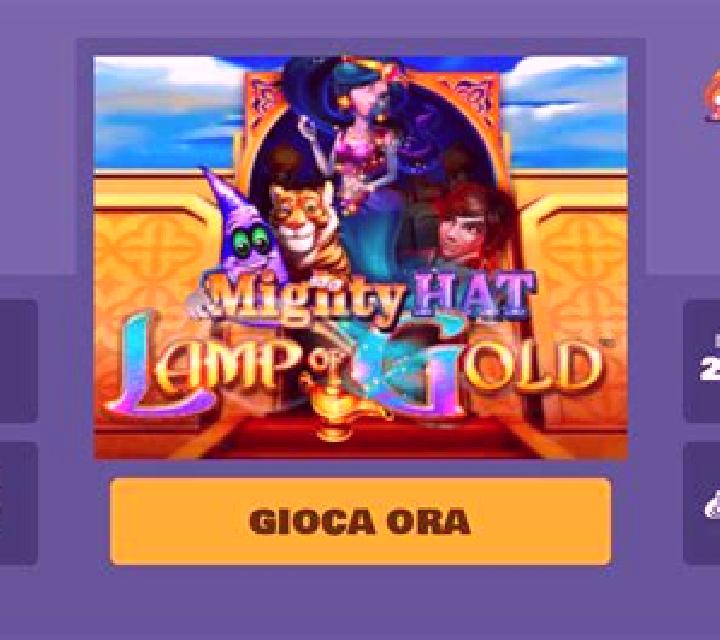 Mighty Hat Lamp Of Gold slot