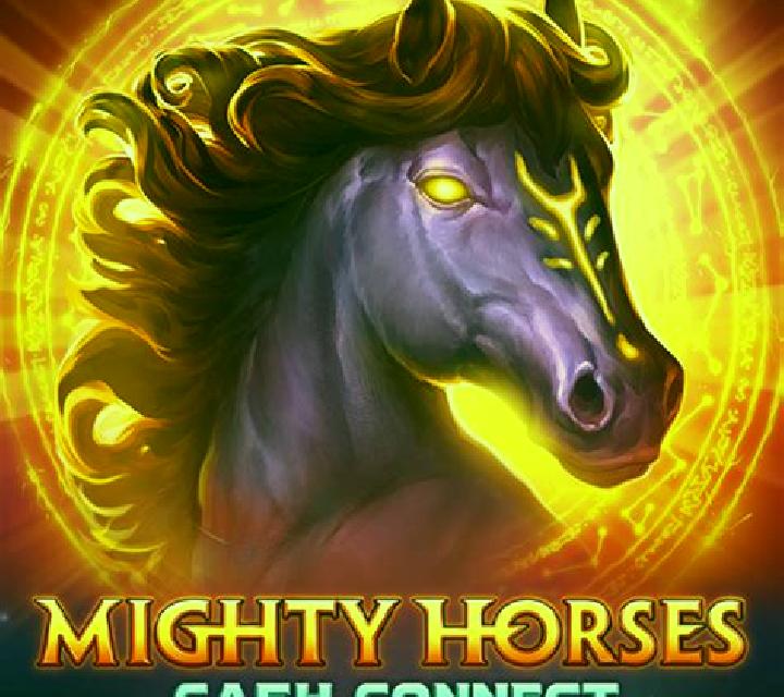 Mighty Horses Cash Connect slot game