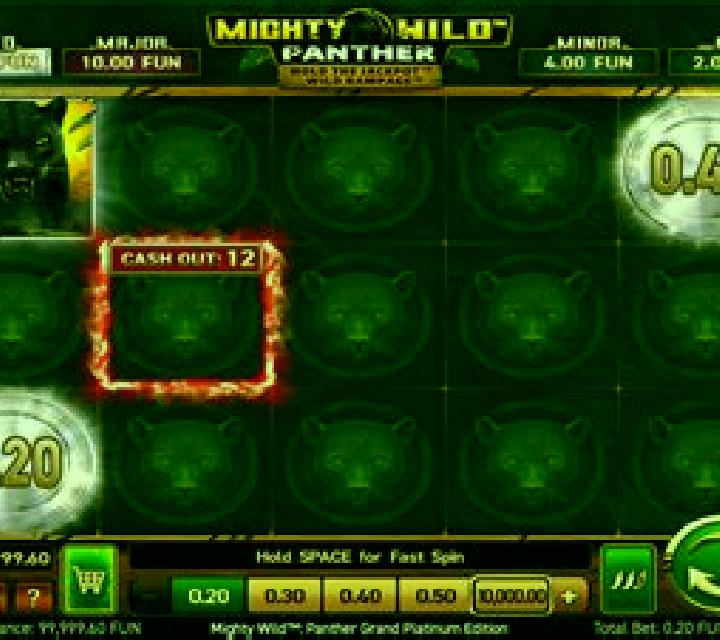 Mighty Wild: Panther Grand Gold Edition slot game