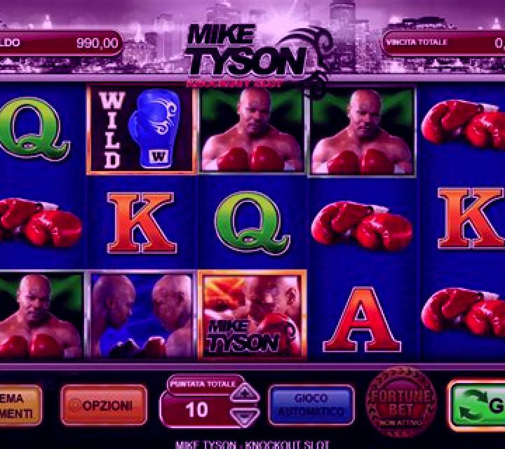 Mike Tyson Blackjack slot game