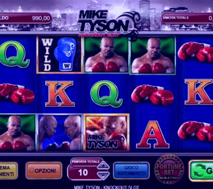 Mike Tyson Blackjack slot machine