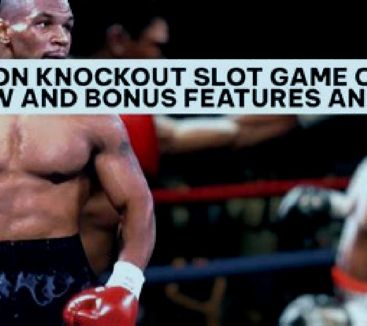 Mike Tyson Knockout slot game