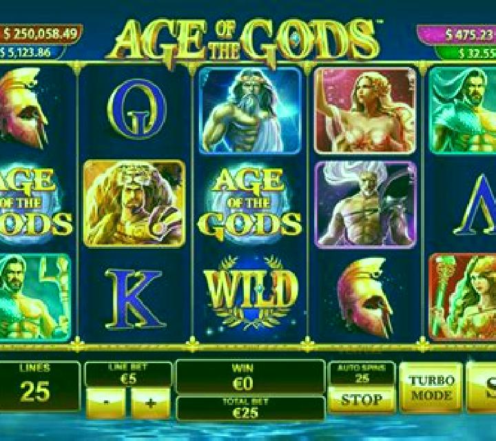 MILLION GOD TRIUMPH OF THE GODS slot machine