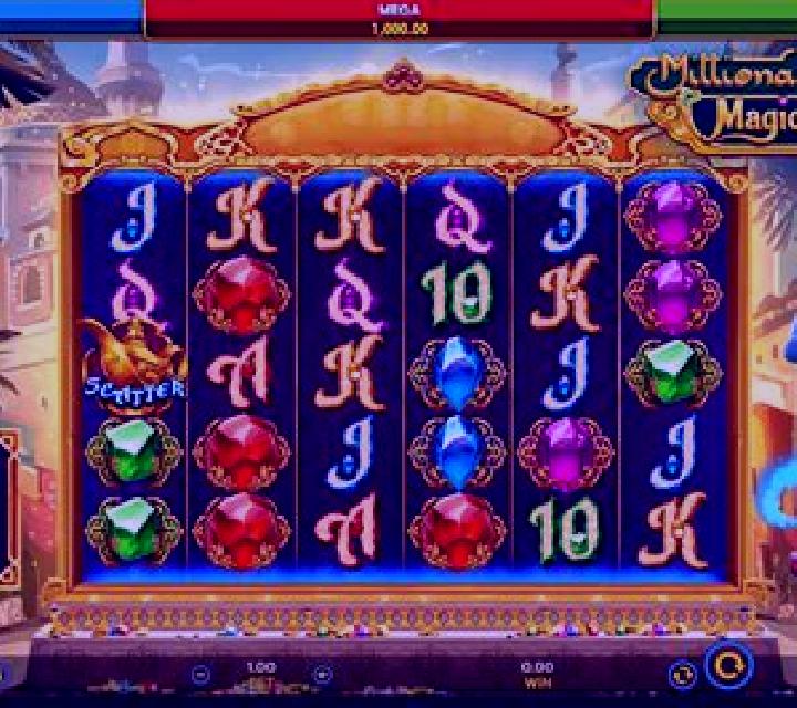 Millionaire Genie s Magic Gems slot game