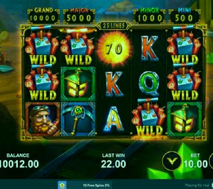 Miner s Fortune slot game