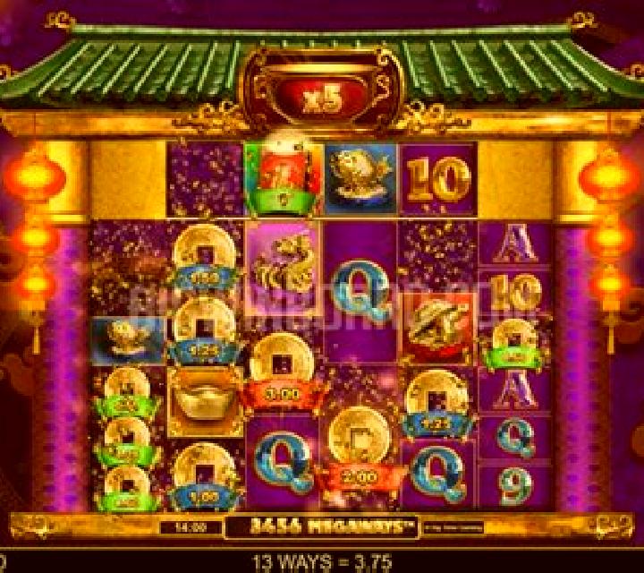 Ming Warrior Rings of Fortune slot game