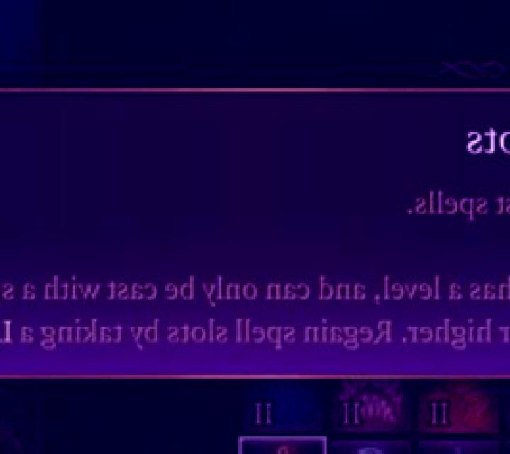 Mini Spell slot