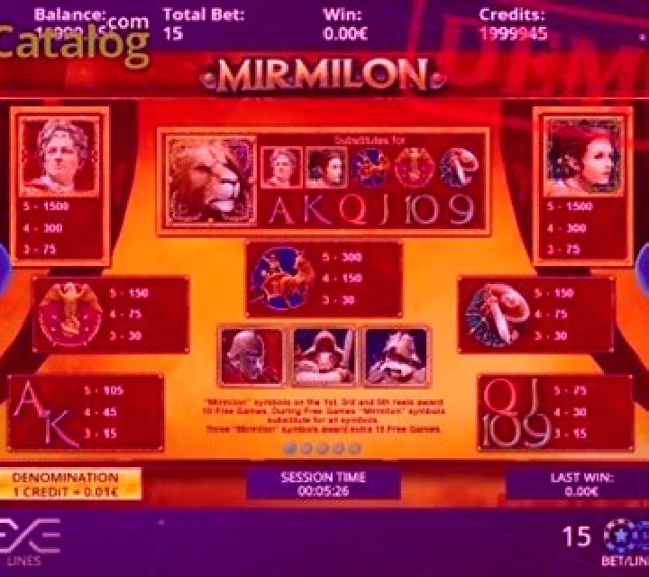 Mirmilon slot