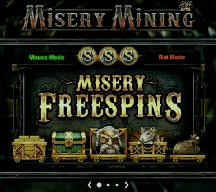 Misery Mining online slot
