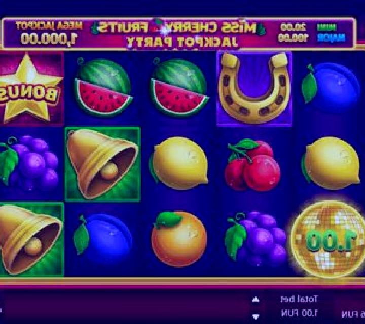 Miss Cherry Fruits Jackpot Party slot