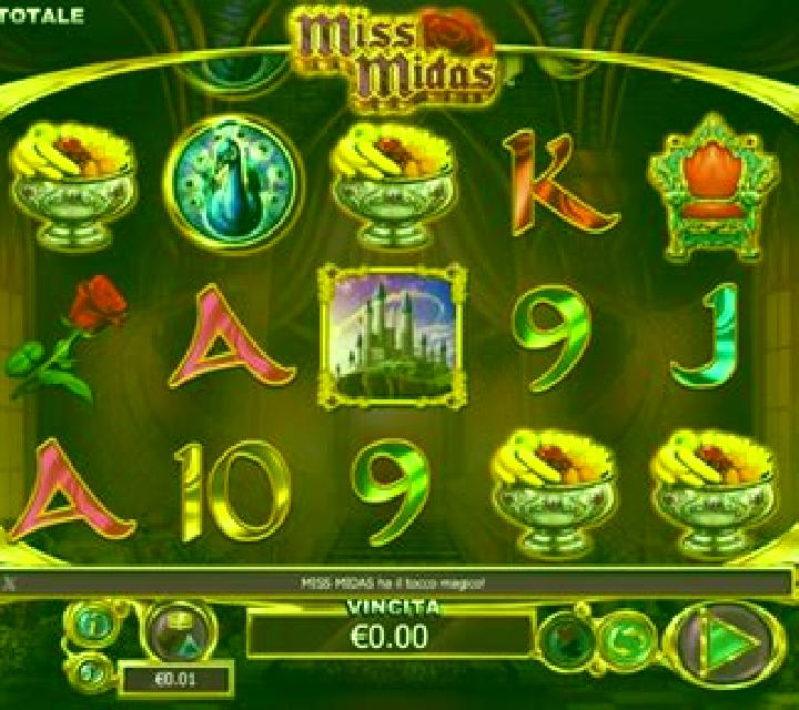 Miss Midas slot machine