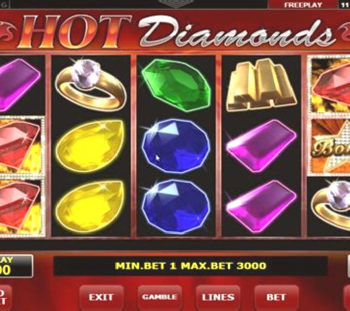 Mission Hot Diamonds slot game