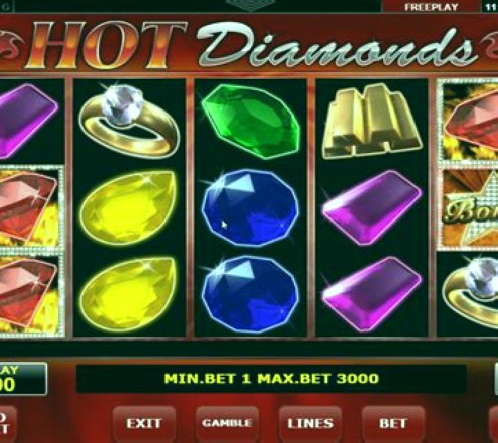 Mission Hot Diamonds slot
