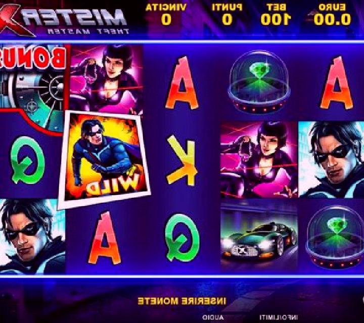 Mister X: Theft Master slot game