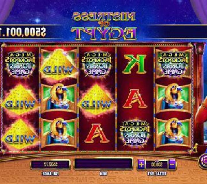 Mistress of Egypt MegaJackpots slot machine