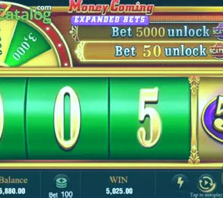 Money Coming Expanded Bets slot