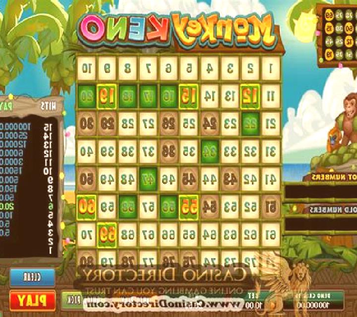 Monkey Keno online slot