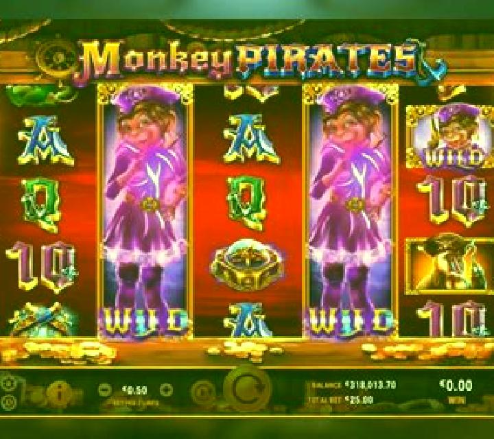 Monkey Pirates slot game