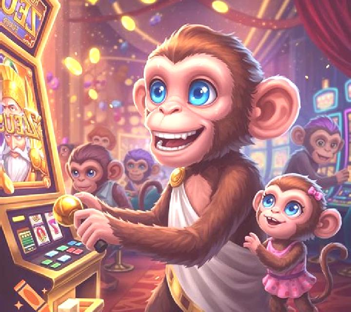 Monkeys vs Sharks HD slot game