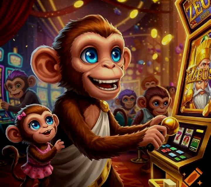 Monkeys Wild Party slot machine