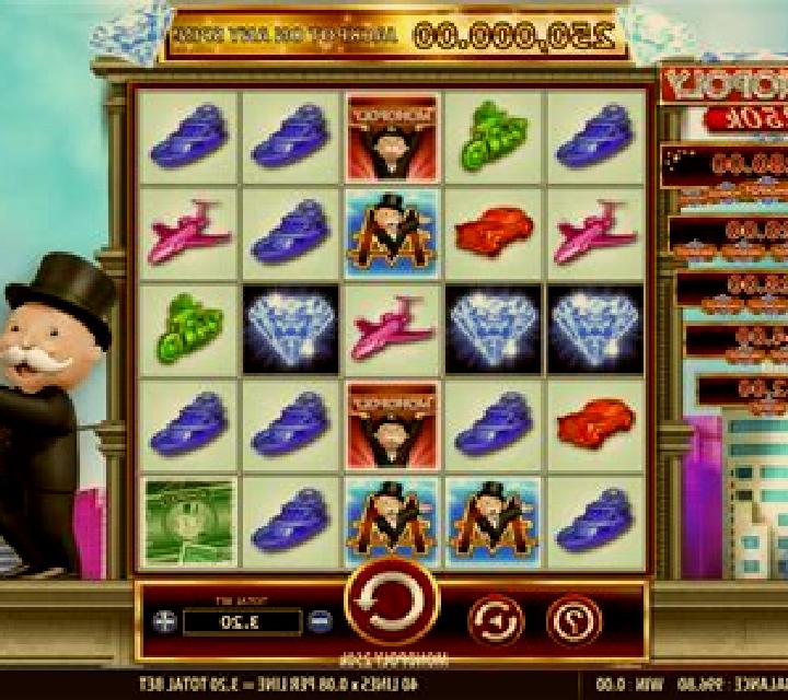 Monopoly 250k slot machine