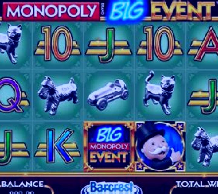 MONOPOLY Big Event slot machine