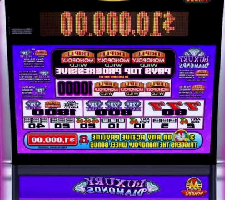 MONOPOLY Luxury Diamonds slot game