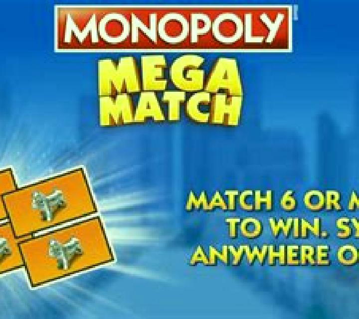 Monopoly Mega Match slot game