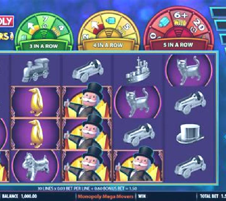 Monopoly Mega Movers online slot