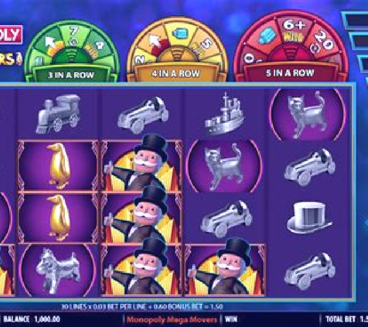 Monopoly Mega Movers slot