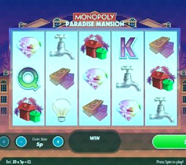 Monopoly Paradise Mansion slot game