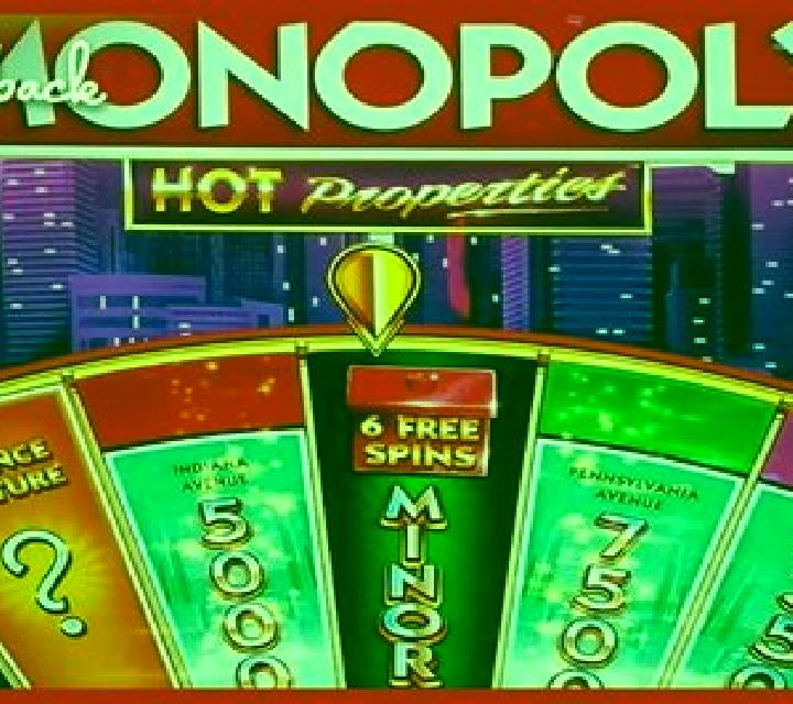 Monopoly Roulette Hot Properties slot game