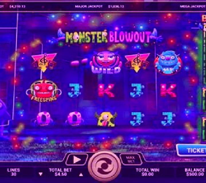 Monster Blowout slot machine