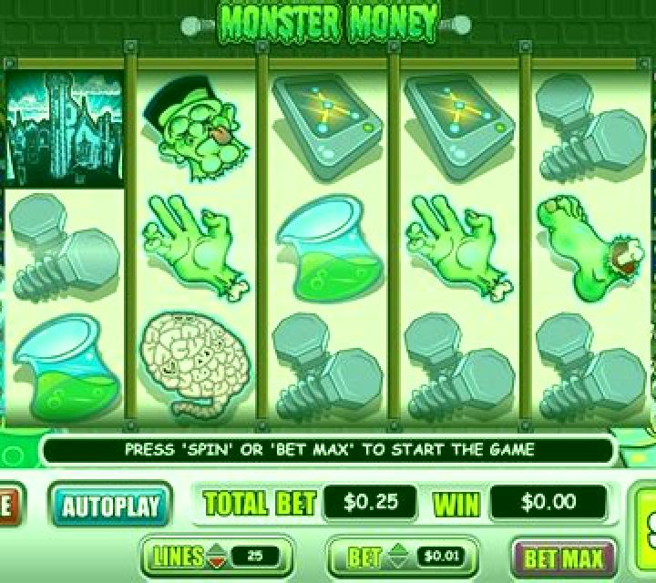 Monster Money slot machine