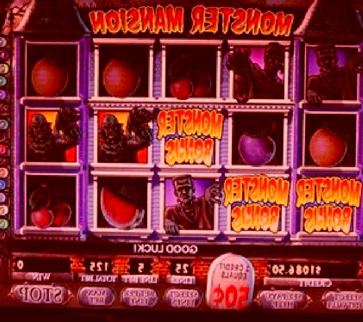 Monster slot machine
