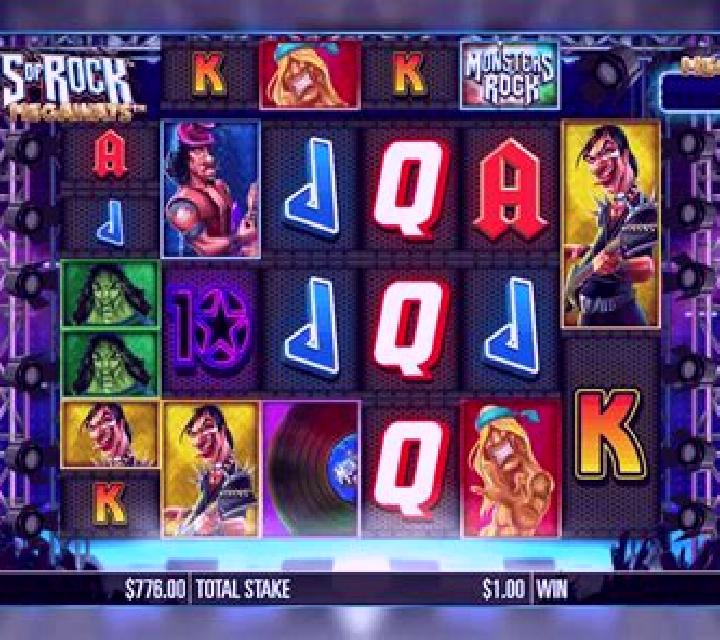 Monsters of Rock Megaways slot machine