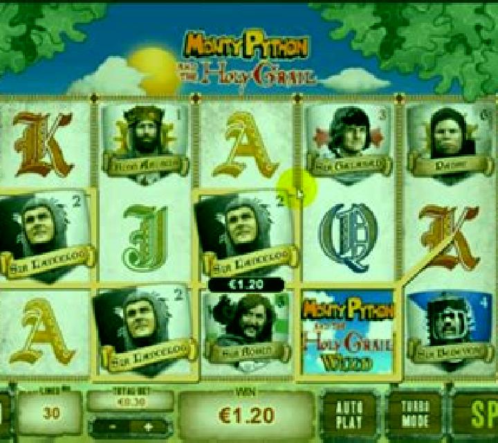 Monty Python and the Holy Grail slot