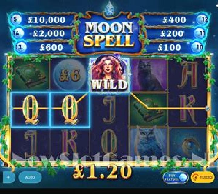 Moon Spell slot machine