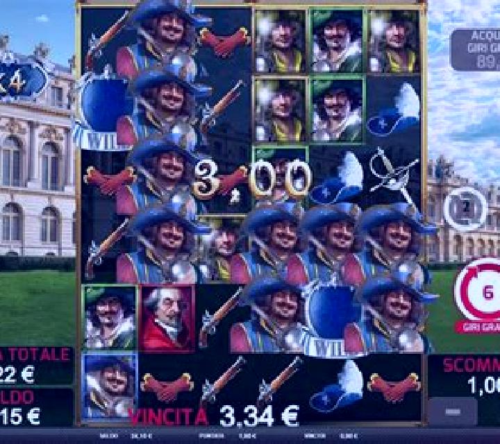 Moschettieri slot game
