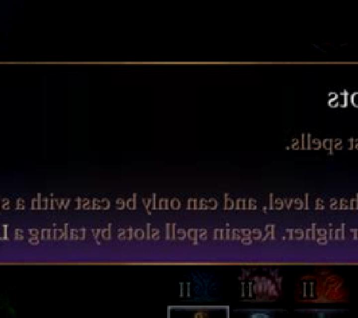 Mountain Spell slot