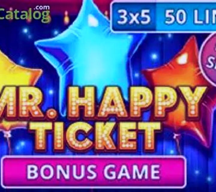 Mr. Happy Ticket slot