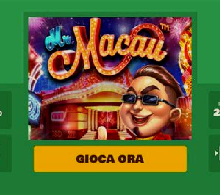 Mr Macau slot machine