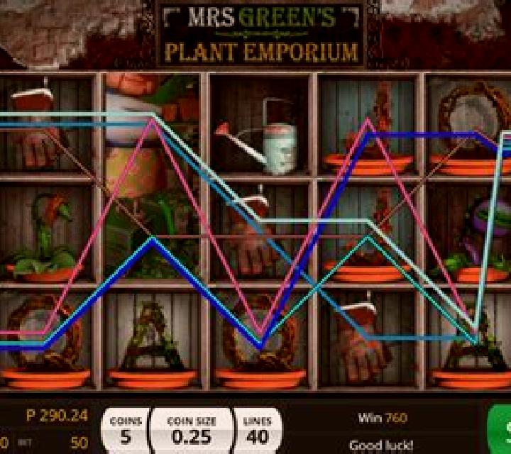 Mrs Green s Plant Emporium slot machine